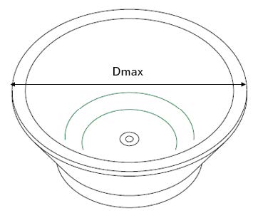 Contenitore Conico Fibra