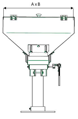 Tramoggia vibrante a silos