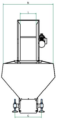 Tramoggia vibrante TE